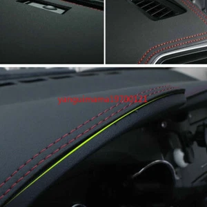 RHD For Jeep Grand Cherokee 2011-2020 Leather Dashboard Dash Cover Protector Mat - Picture 1 of 5