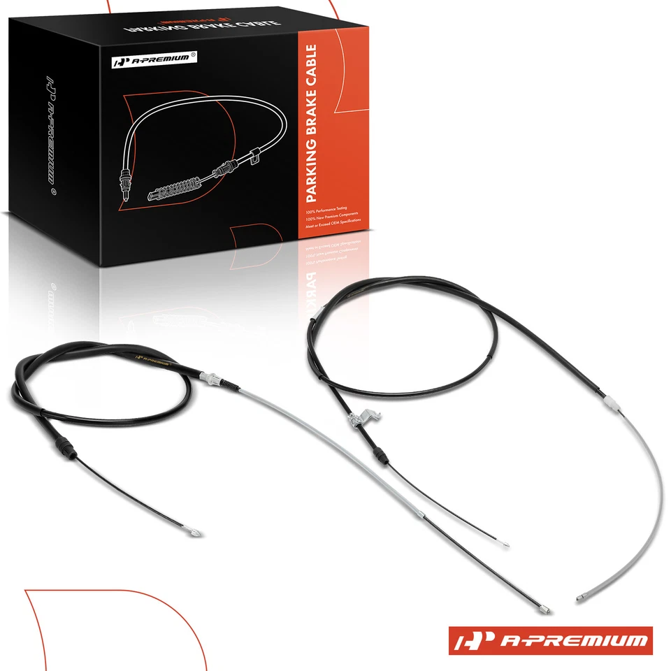 Cable de freno de estacionamiento trasero derecho y derecho para Chevy Silverado GMC Sierra 1500 cabina extendida Foto 1 de 4