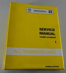 Manual De Taller Opel Kadett, Ascona, Rekord, Manta, Senator, Monza Estado 1979 - Imagen 1 de 7