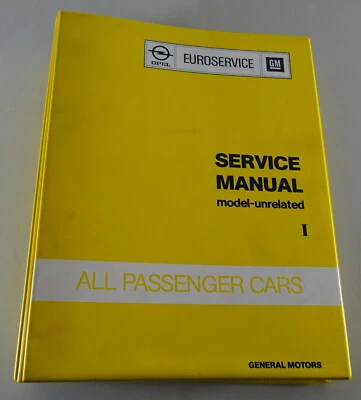 Manual De Taller Opel Kadett, Ascona, Rekord, Manta, Senator, Monza Estado 1979 - Imagen 1 de 4