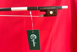 Gagliano Innova Hightech Violino Arco Carbonio 4/4 Montaggio Argento Puro -Edizione Marrone - Foto 1 di 11