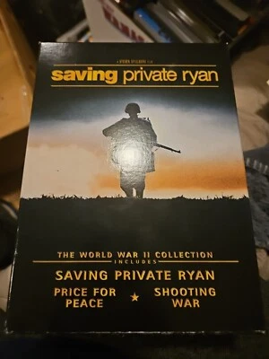 Saving Private Ryan The WWII Coll. DVD Price for Peace Shooting War, w/Book - Image 1 of 2