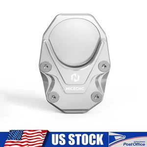 NICECNC Billet Enlarged Wider Kickstand Side Stand Pad For BMW R1200GS 16-18 - Picture 1 of 12