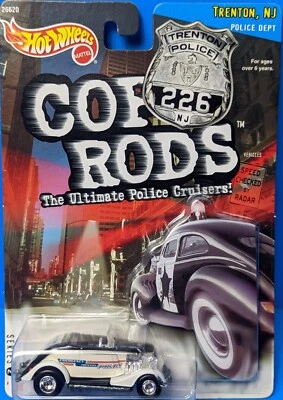 Hot Wheels Cop Rods Series 2 – ’33 Ford Roadster – Trenton NJ - Image 1 of 4