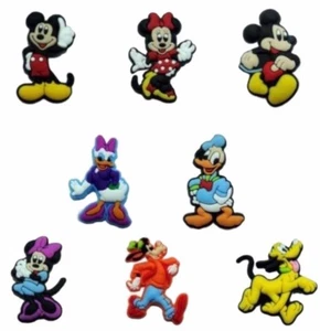 Juego de 8 mini imanes de PVC de pie de 1" de alto Mickey Mouse & Friends - Imagen 1 de 1