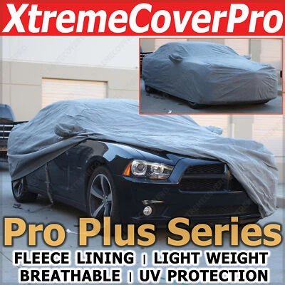 Dodge Charger 2006 2007 2008 2009 2010 cubierta de auto transpirable con vellón gris oscuro Foto 1 de 4