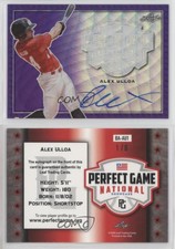 2020 Leaf Perfect Game National Showcase Metal Purple Wave /8 Alex Ulloa Auto