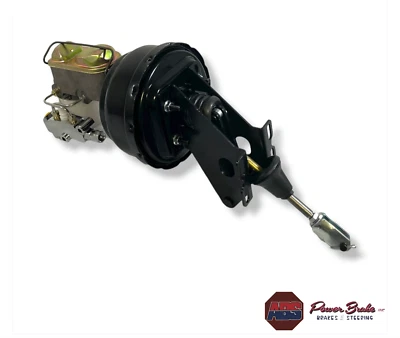1955-57 Chevrolet Bel-Air 7" Dual Diaphragm Power Brake Booster Combo #7974-7972 - Image 1 of 3