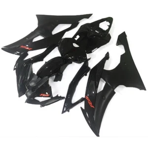 Black Fairing For YAMAHA YZF R6 2008-2015 ABS Plastic Injection Mold Fairing Kit - Picture 1 of 8