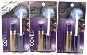 (3) Covergirl Simply Ageless Triple Action Concealer Sealed 380 - Soft Sable - Picture 1 of 3