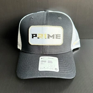Neu mit Etikett Nike Coach Prime Classic 99 Truckermütze Kappe schwarz verstellbar Druckknopflasche - Bild 1 von 7