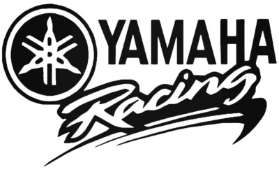 Yamaha Racing ANY Color Vinyl Decal Racing Sticker with FREE SHIPPING!! - Image 1 of 4