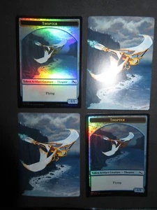 4x FOIL Thopter Token | MtG Magic Unstable NM - Picture 1 of 1