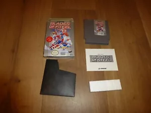 Blades Of Steel - NES (Nintendo) CIB Complete In Box Konami Excellent shape! - Picture 1 of 7