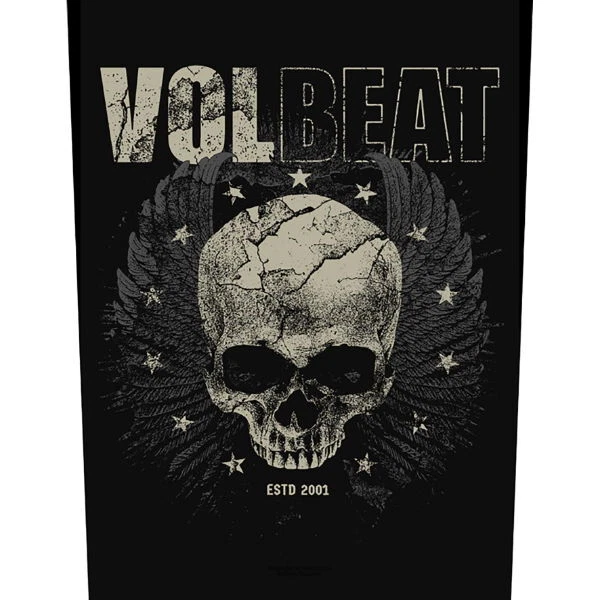 Volbeat Est 2001 - 14" x 11" Woven Back Patch - Image 1 of 1