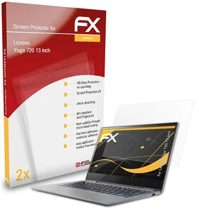 atFoliX 2x Film Screen Protector for Lenovo Yoga 720 13inch Matte & Shockproof - Picture 1 of 9