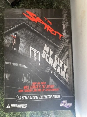 DC Direct Movie The Spirit 1:6 Scale 13" Deluxe Collector Figure Used - Image 1 of 3