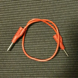 Messleitung Stecker, Buchse jeweils 2mm MVL 2/25 rot von Hirschmann - Bild 1 von 1