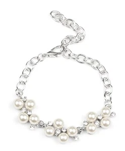 Paparazzi I do White Pearl Bracelet - Picture 1 of 3