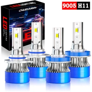 For 2009-2012 Dodge Ram 1500 2500 3500 4x LED Headlight Bulbs Kit High/Low Beam - Picture 1 of 11