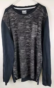 Hawke Workwear Long Sleeve T-Shirt Camo Black Trade Size Large - Picture 1 of 9