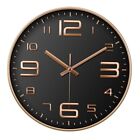 12 pouces exquise montre à quartz européenne design horloge murale lumineuse moderne