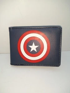 Buckle Down Marvel Comic Captain America Bifold Wallet - Picture 1 of 4