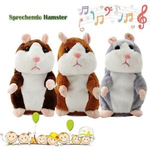 Sprechender Hamster sprechender Talking hamster Kuscheltier Plüschtier Spielzeug