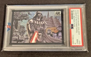 2022 Star Wars Galaxy MOJO Refractor /50 Lord Vader & His Stormtroopers PSA 9 - Picture 1 of 4
