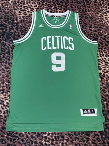 Adidas Rajon Rondo 9 #9 Swingman Jersey Boston Celtics Stitched XL 25.5x33x35” Cover