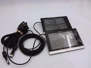 Lot of 2 Cisco CTS-CTRL-DVC8 8" Touch-Screen Controllers - Imagen 1 de 3