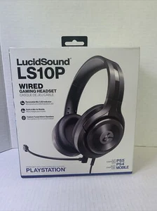 Auriculares con cable para juegos LucidSound LS10P negros - NUEVOS - Imagen 1 de 5