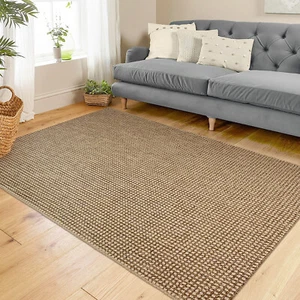 KOZYFLY 4x6 ft Washable Area Rugs for Bedroom Living Room Cotton Floor Carpet - Picture 1 of 8