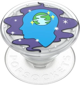 PopSockets Poignée Téléphone avec Béquille Extensible, Écologique - Ouvert d'Esprit - Photo 1 sur 6