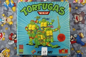 PC DISKETTE FLOPPY DISK 3.5 MCM KONAMI TORTUGAS NINJA VERSION ESPAÑOLA - Picture 1 of 5