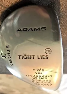 Adams Tight Lies VMI Air Assault T 13° Strong 3 Wood Senior Graphite Shaft 43" - Picture 1 of 7