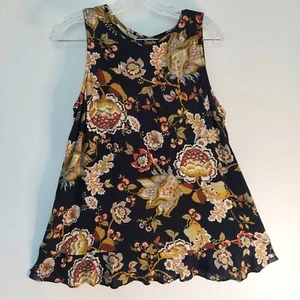 Karen Kane ärmelloses Top Blumenmuster Schößchen Tank Large - Bild 1 von 10