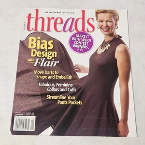 Threads Magazine January 2012 Number 158 Bias Design with Flair - Picture 1 of 4