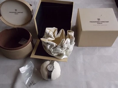 FREDERIQUE CONSTANT GENEVE LADIES WATCH - Image 1 of 4