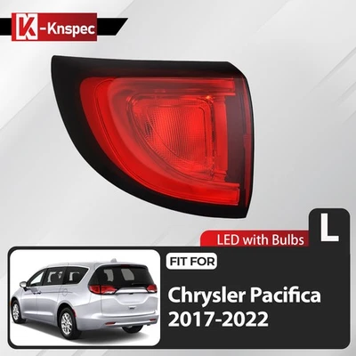 For 2017-2022 Chrysler Pacifica LED Tail Light w/ Bulbs Outer Left Driver Side Foto 1 de 4