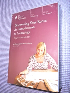 Teaching Co Great Courses DVDs :   DISCOVERING YOUR ROOTS GENEALOGY new & sealed - Picture 1 of 1