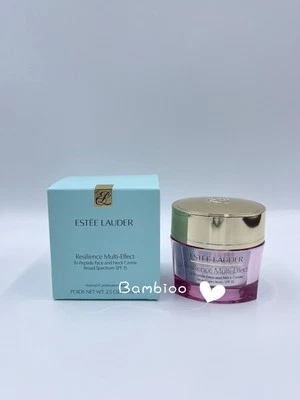 Crema facial y cuello Estee Lauder Resilience Tri-Peptide FPS 15, 2,5 oz / 75 ml Foto 1 de 4