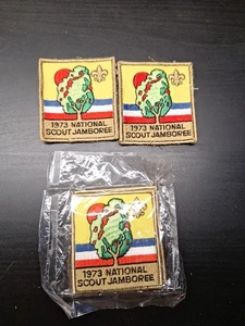 Lote de 4 parches BSA National Jamboree Boy Scout 1973 - Imagen 1 de 2