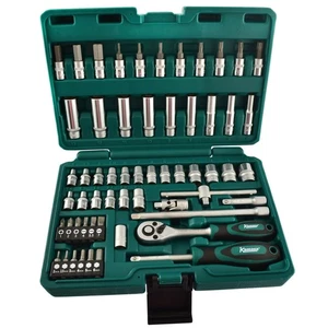 1/4" Drive Metric MM Socket And Accessory Set 58pc 4mm - 14mm LSR42 - Picture 1 of 2