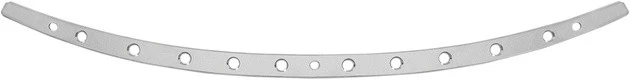 Memphis Shades Holes Fairing Trim Polished #MEM0976 Harley Davidson - Image 1 of 1