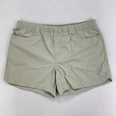 Carhartt Fore Relaxd Fit Ripstop 5-Pocket Work Shorts Womens XL Khaki Pull On - Изображение 1 из 4