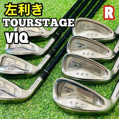 Lefty Bridgestone VIQ Irons #5-9,Pw,Ps,Sw(8Clubs)/NS950GH/Flex:Stiff - Image 1 of 4