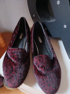 Ballerinas ausgefallen PUNK Buissness Büro weinrot schwarz leo Gr.41 Dinsko - Bild 1 von 7