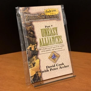 Forgotten Realms: Uneasy Alliances, Double Diamond Triangle Saga 6 First Edition - Picture 1 of 6