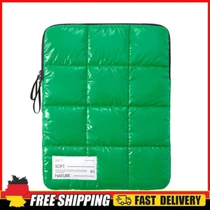 Puffy Laptop Sleeve Quilted Laptop Case Compatible with 11 inch Notebook (Green) - Bild 1 von 7